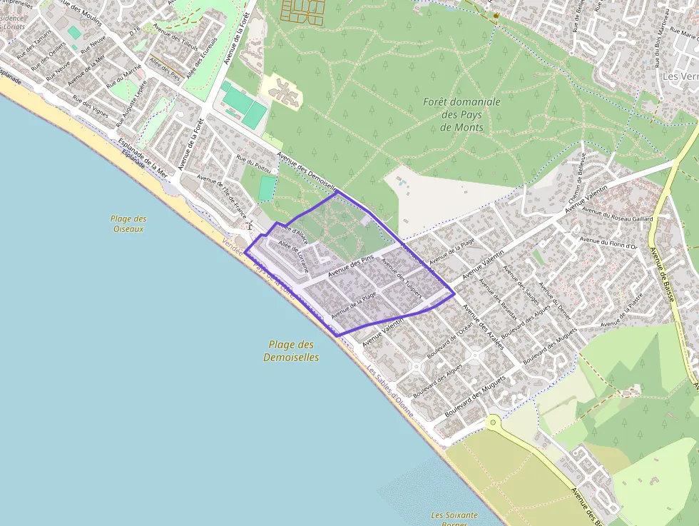 Appartement 57 m² trois pièces à vendre à Saint-Jean-de-Monts