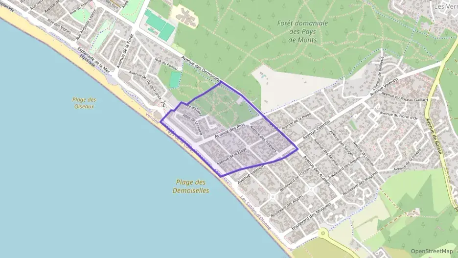 Appartement 57 m² trois pièces à vendre à Saint-Jean-de-Monts