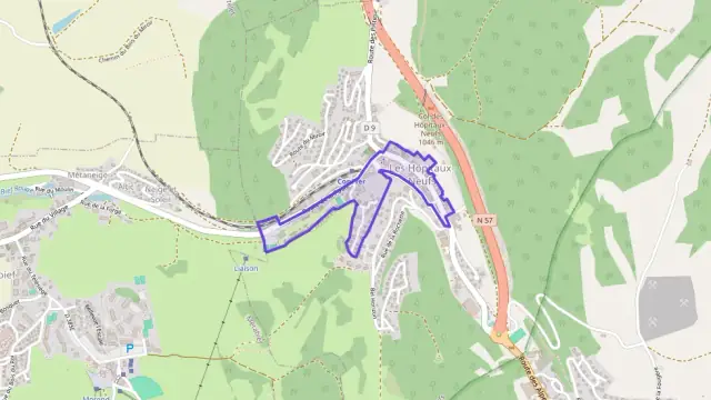 Appartement 64 m² deux pieces à vendre à Les Hôpitaux-Neufs