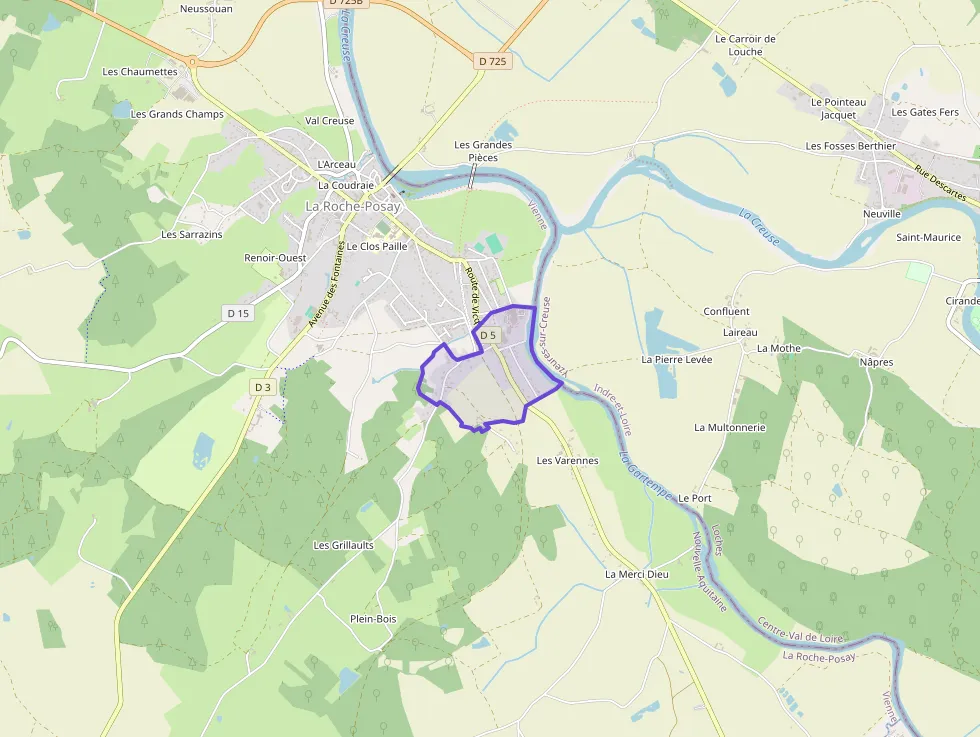 Appartement 60 m² deux pieces à vendre à La Roche-Posay