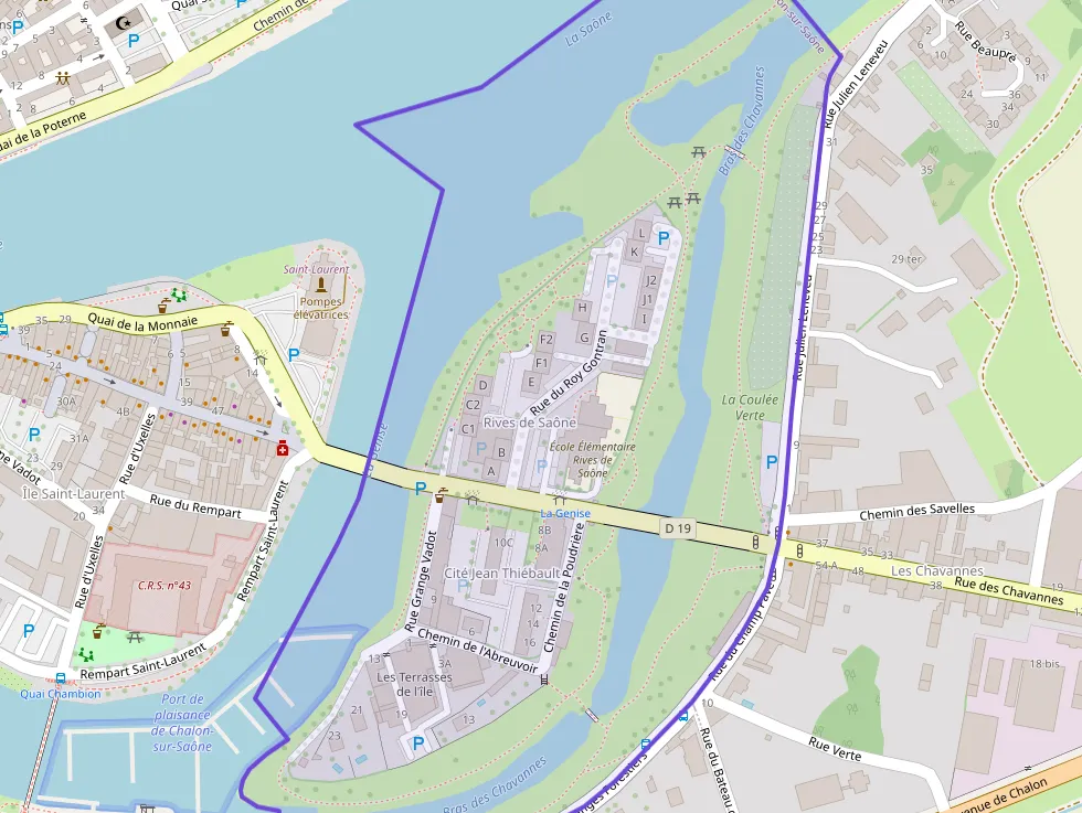 Appartement 56 m² trois pièces à vendre à Chalon-sur-Saône