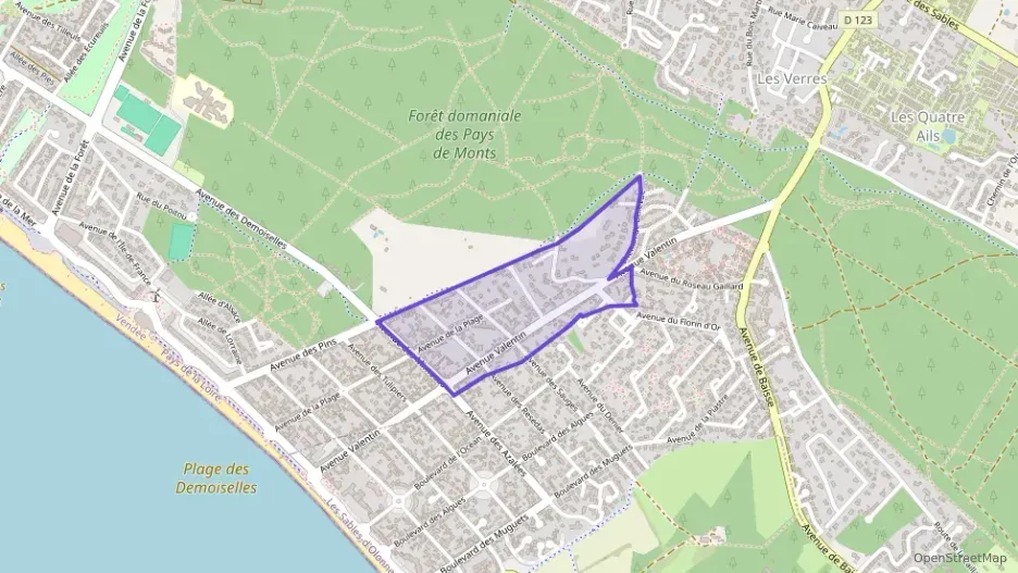 Appartement 83 m² trois pièces à vendre à Saint-Jean-de-Monts