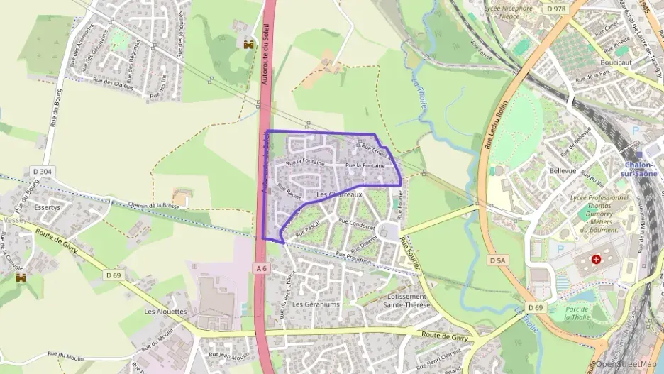 Appartement 81 m² quatre pièces à vendre à Chalon-sur-Saône