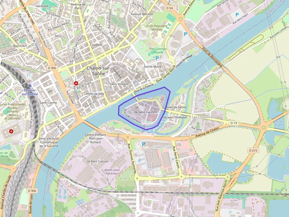 Appartement 110 m² quatre pièces à vendre à Chalon-sur-Saône