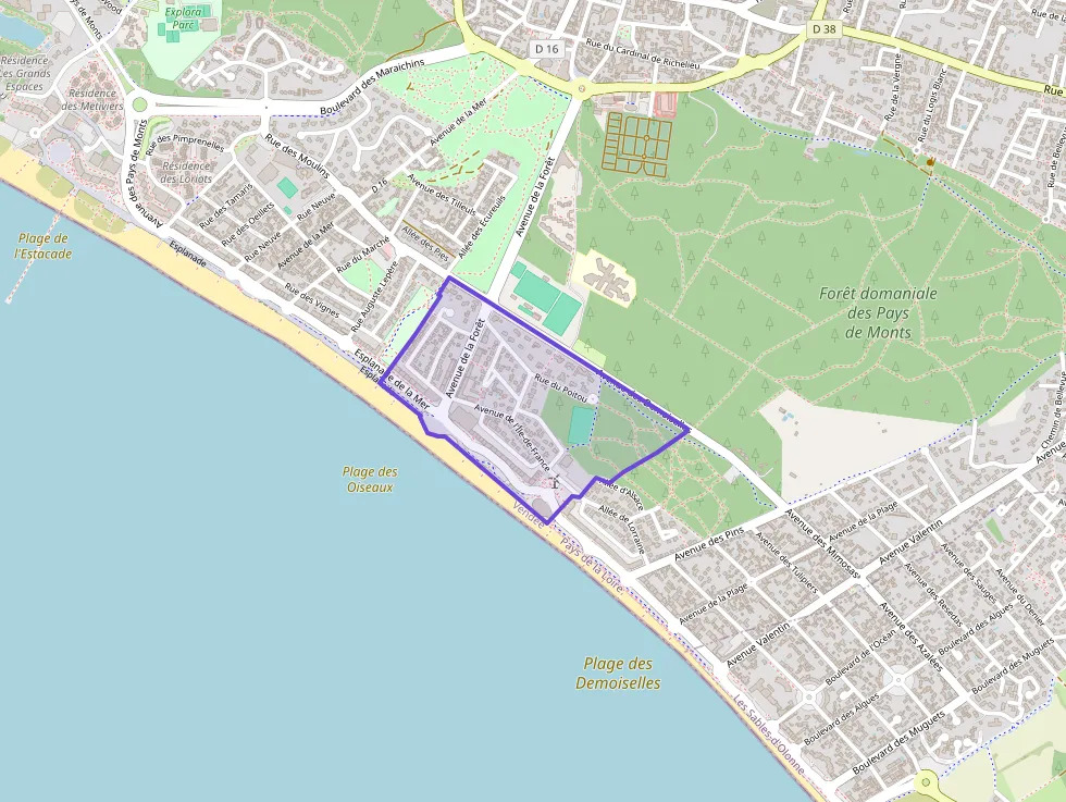 Appartement 54 m² trois pièces à vendre à Saint-Jean-de-Monts