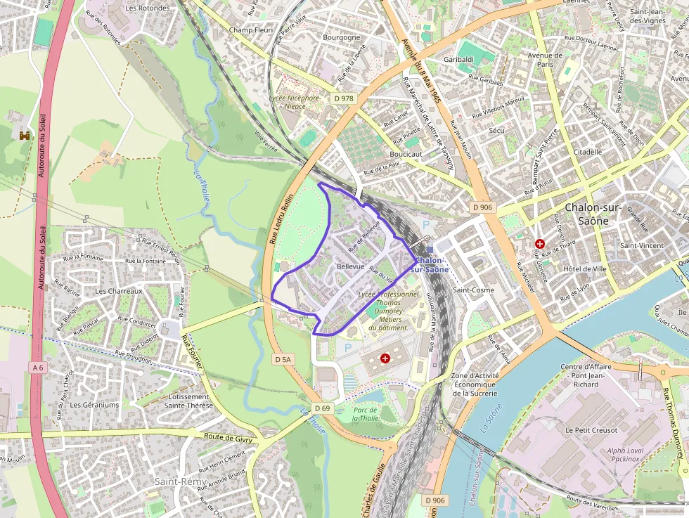 Appartement 62 m² trois pièces à vendre à Chalon-sur-Saône