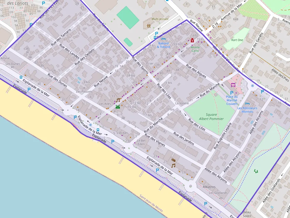 Appartement 117 m² quatre pièces à vendre à Saint-Jean-de-Monts