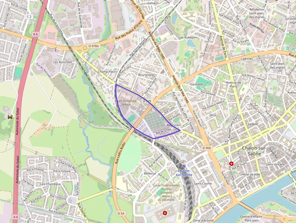 Appartement 35 m² une piece à vendre à Chalon-sur-Saône