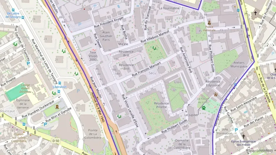 Appartement 130 m² quatre pièces à vendre à Chalon-sur-Saône