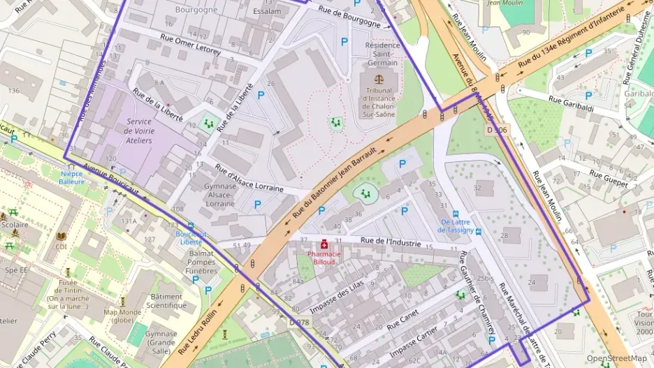 Appartement 59 m² trois pièces à vendre à Chalon-sur-Saône Appartement 59 m² trois pièces à vendre à Chalon-sur-Saône