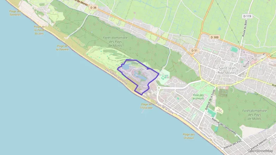 Appartement 40 m² deux pieces à vendre à Saint-Jean-de-Monts