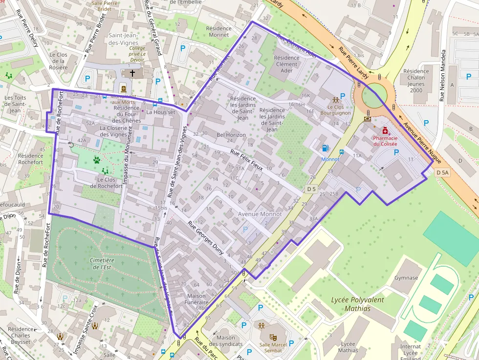 Appartement 105 m² quatre pièces à vendre à Chalon-sur-Saône