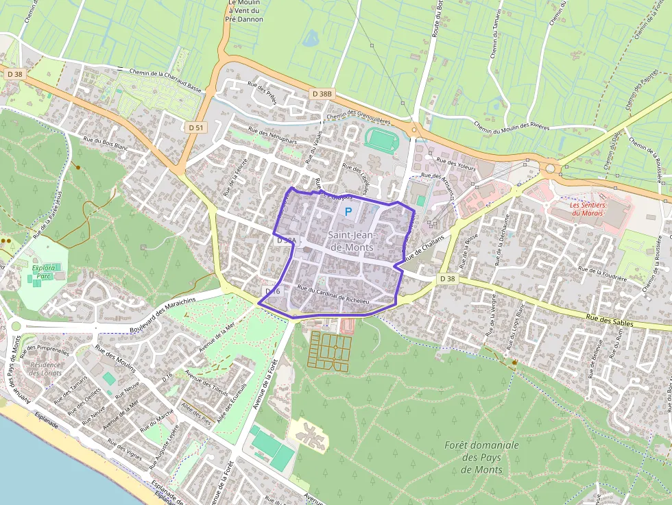 Appartement 46 m² deux pieces à vendre à Saint-Jean-de-Monts