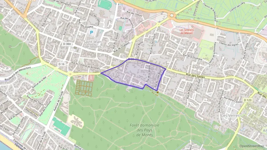 Appartement 55 m² trois pièces à vendre à Saint-Jean-de-Monts Appartement 55 m² trois pièces à vendre à Saint-Jean-de-Monts