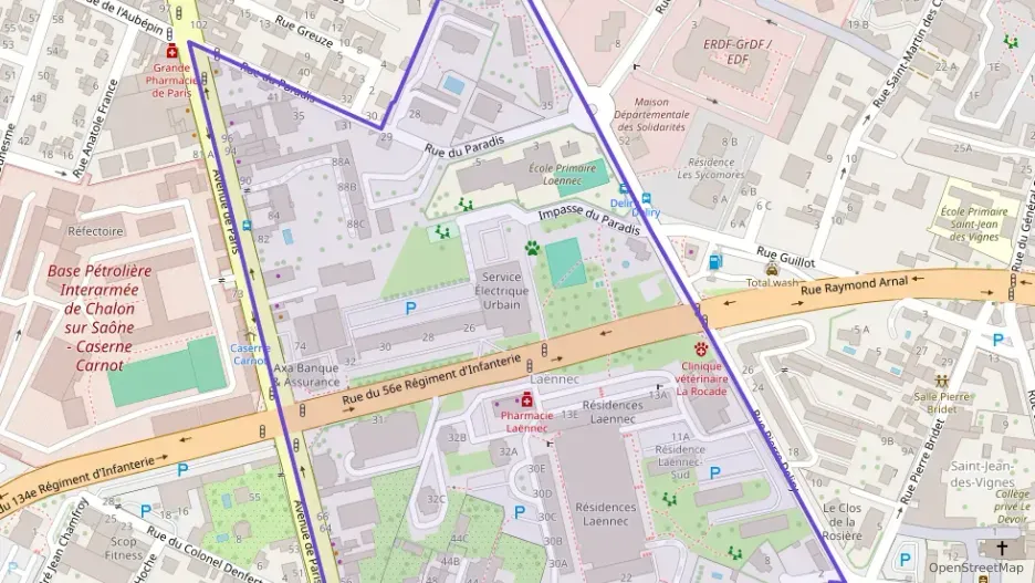 Appartement 60 m² trois pièces à vendre à Chalon-sur-Saône Appartement 60 m² trois pièces à vendre à Chalon-sur-Saône