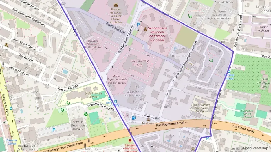 Appartement 78 m² trois pièces à vendre à Chalon-sur-Saône Appartement 78 m² trois pièces à vendre à Chalon-sur-Saône