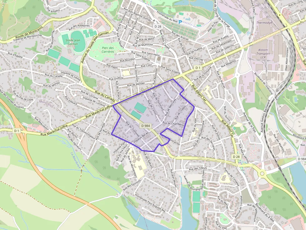 Appartement 42 m² deux pieces à vendre à Le Creusot