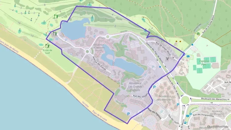 Appartement 39 m² deux pieces à vendre à Saint-Jean-de-Monts