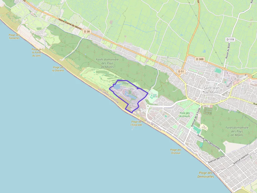 Appartement 44 m² deux pieces à vendre à Saint-Jean-de-Monts