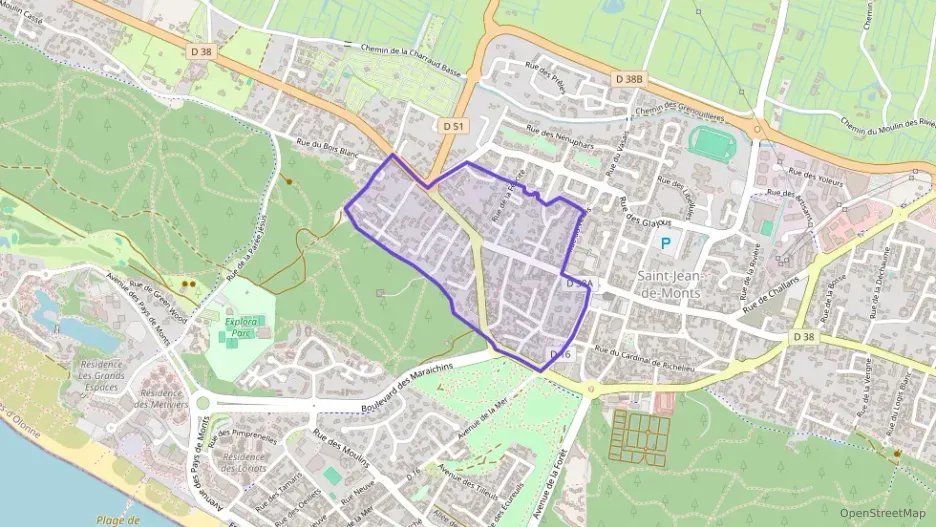 Appartement 41 m² deux pieces à vendre à Saint-Jean-de-Monts