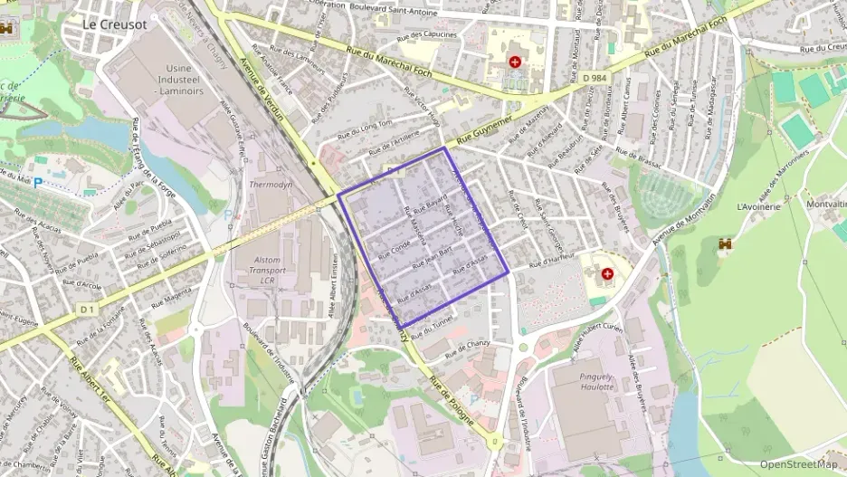 Appartement 50 m² trois pièces à vendre à Le Creusot