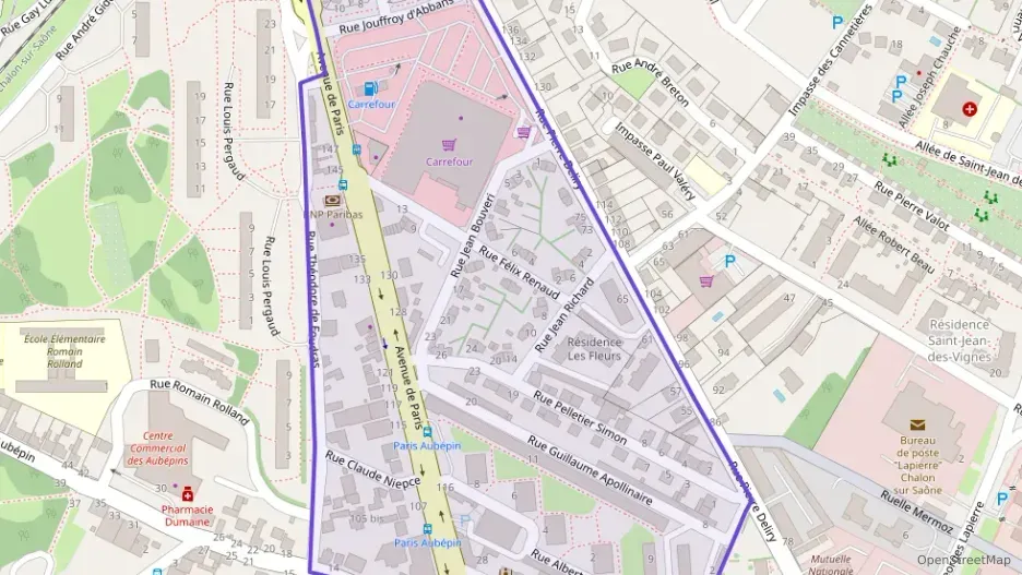 Appartement 82 m² cinq pièces à vendre à Chalon-sur-Saône Appartement 82 m² cinq pièces à vendre à Chalon-sur-Saône