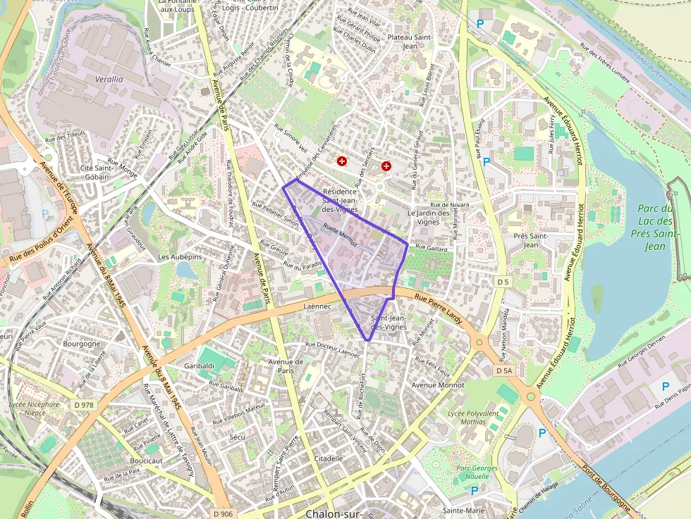 Appartement 55 m² trois pièces à vendre à Chalon-sur-Saône