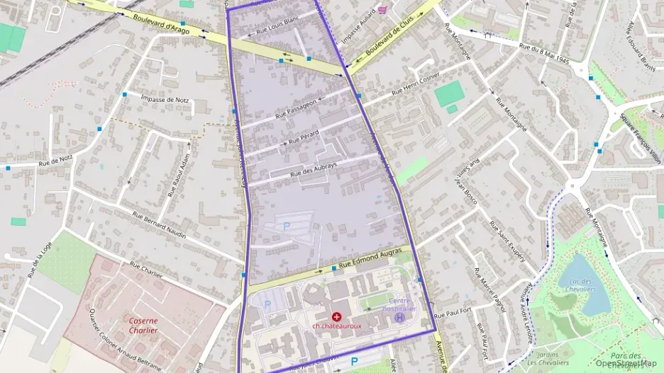 Appartement 56 m² trois pièces à vendre à Châteauroux