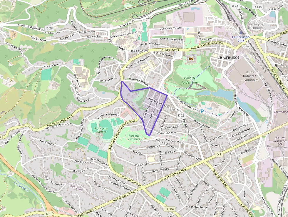 Appartement 50 m² deux pieces à vendre à Le Creusot