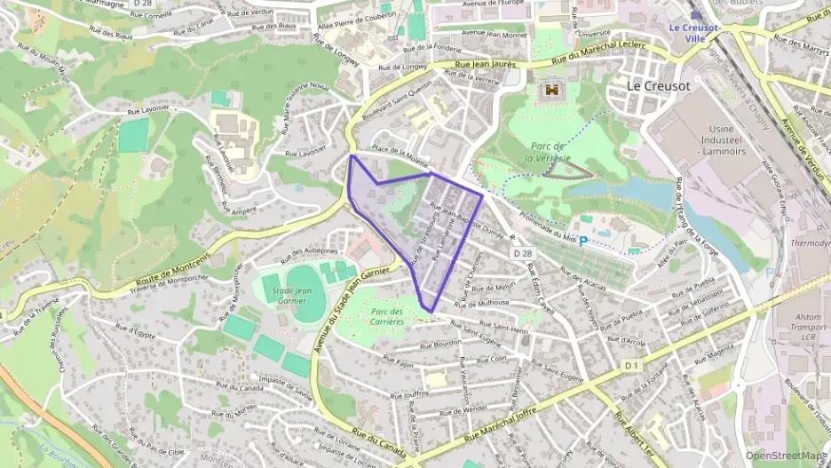 Appartement 50 m² deux pieces à vendre à Le Creusot