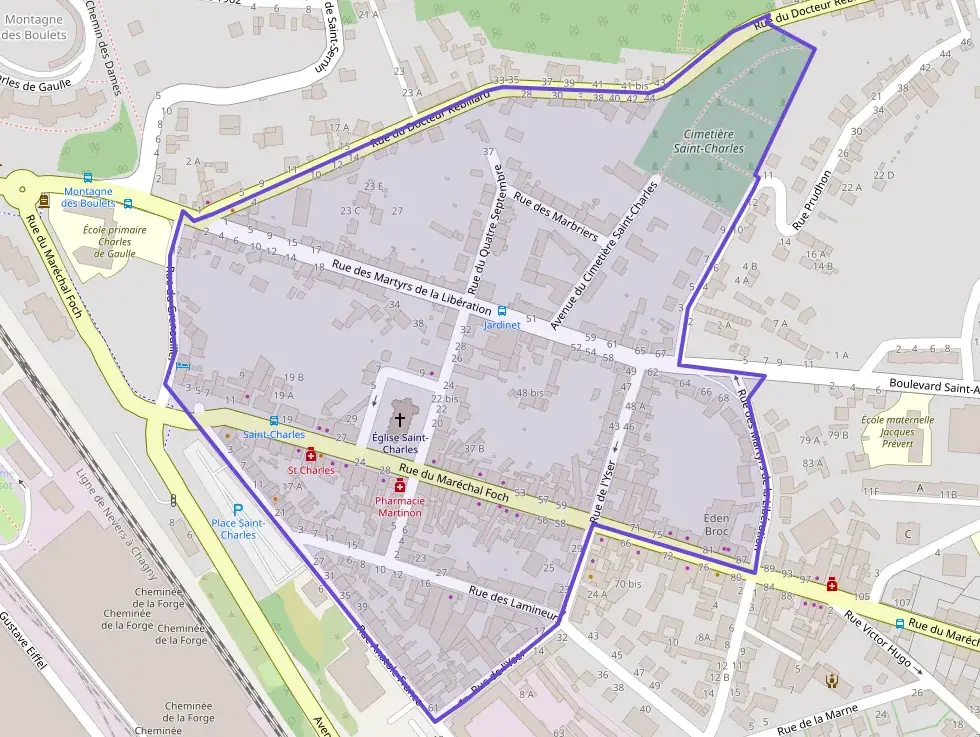 Appartement 75 m² quatre pièces à vendre à Le Creusot