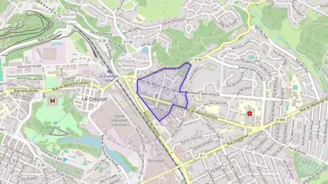 Appartement 75 m² quatre pièces à vendre à Le Creusot