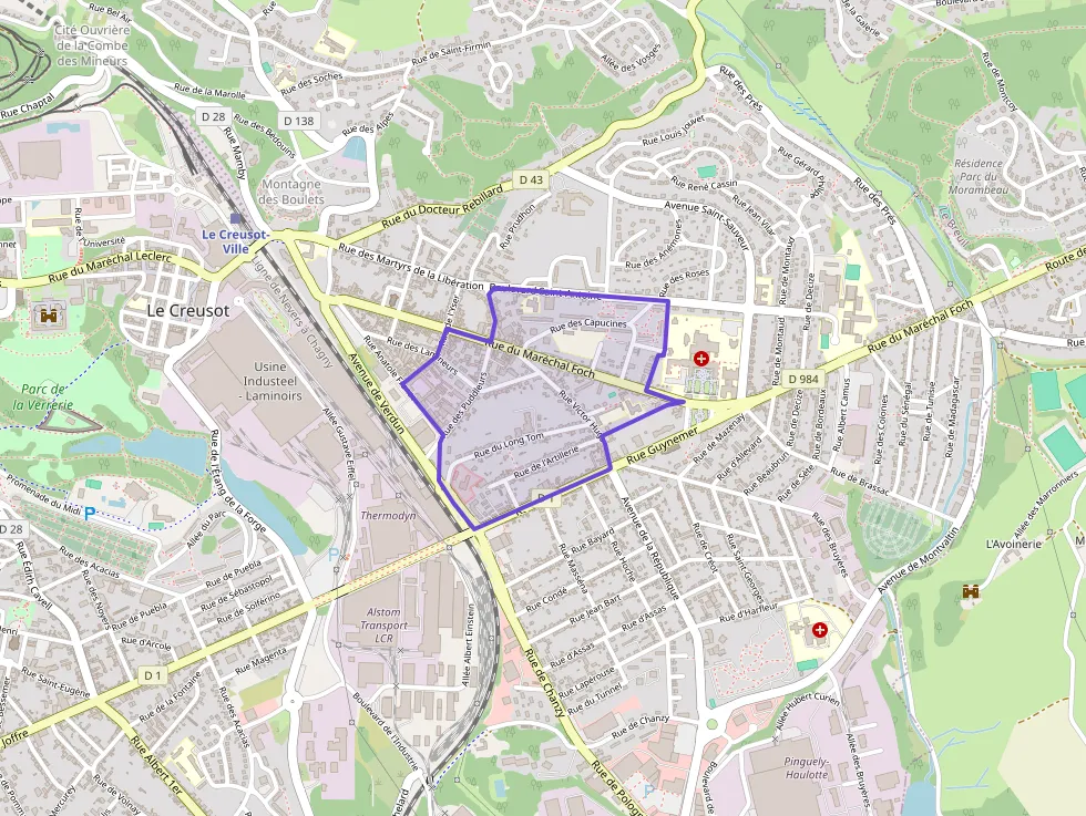 Appartement 66 m² trois pièces à vendre à Le Creusot