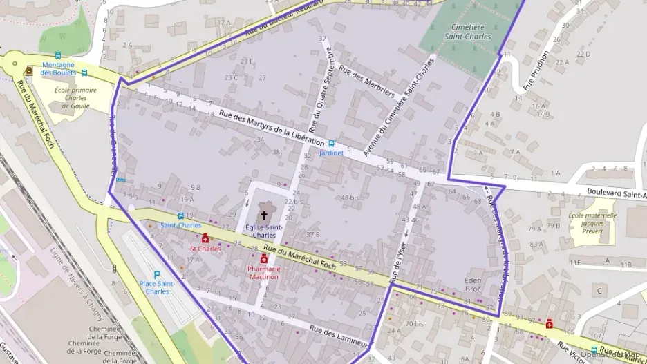 Appartement 52 m² trois pièces à vendre à Le Creusot Appartement 52 m² trois pièces à vendre à Le Creusot