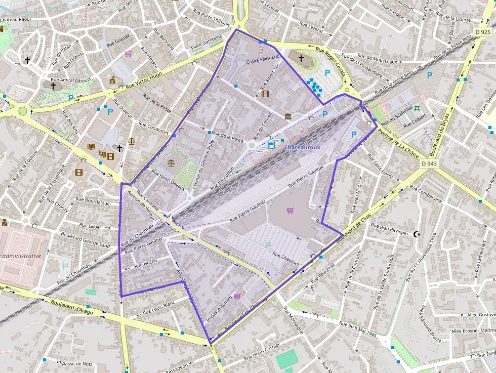 Appartement 63 m² trois pièces à vendre à Châteauroux