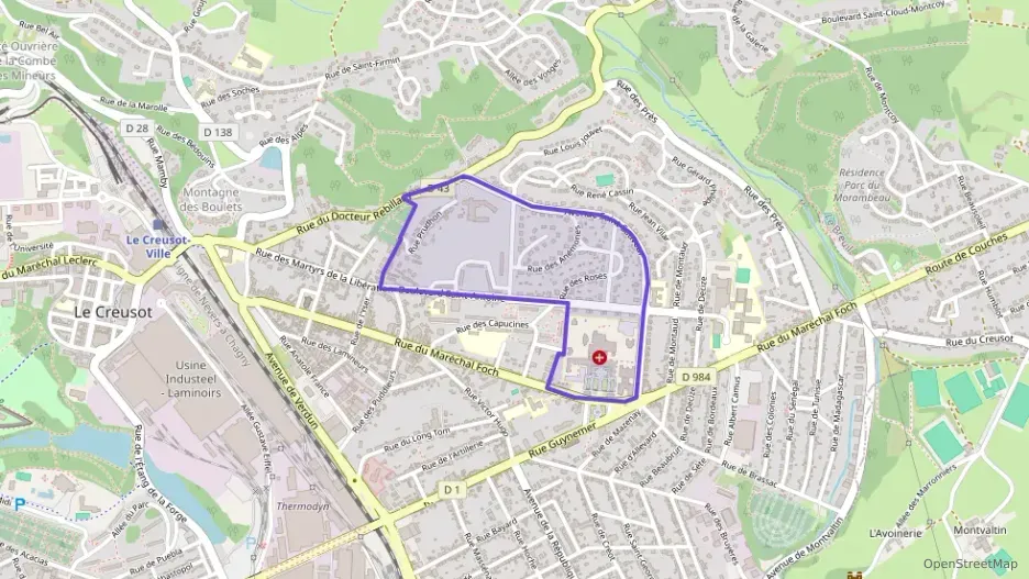 Appartement 28 m² une piece à vendre à Le Creusot