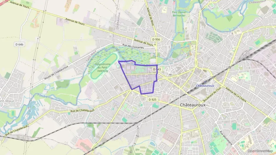 Appartement 100 m² cinq pièces à vendre à Châteauroux Appartement 100 m² cinq pièces à vendre à Châteauroux