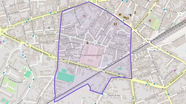 Appartement 93 m² 5 pièces à vendre à Châteauroux