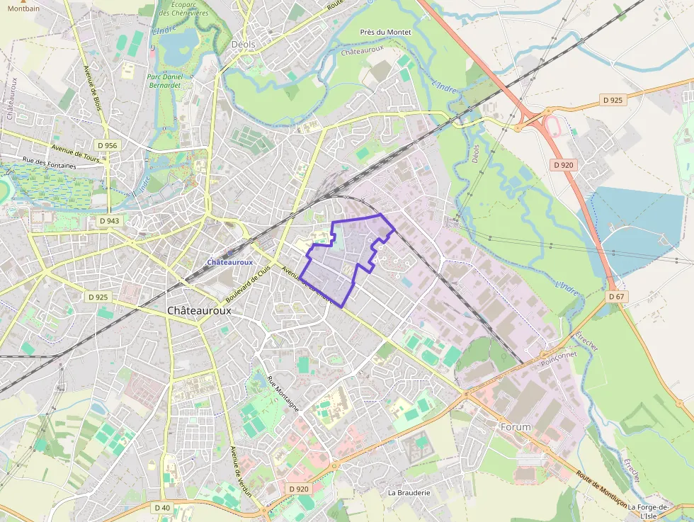 Appartement 63 m² trois pièces à vendre à Châteauroux