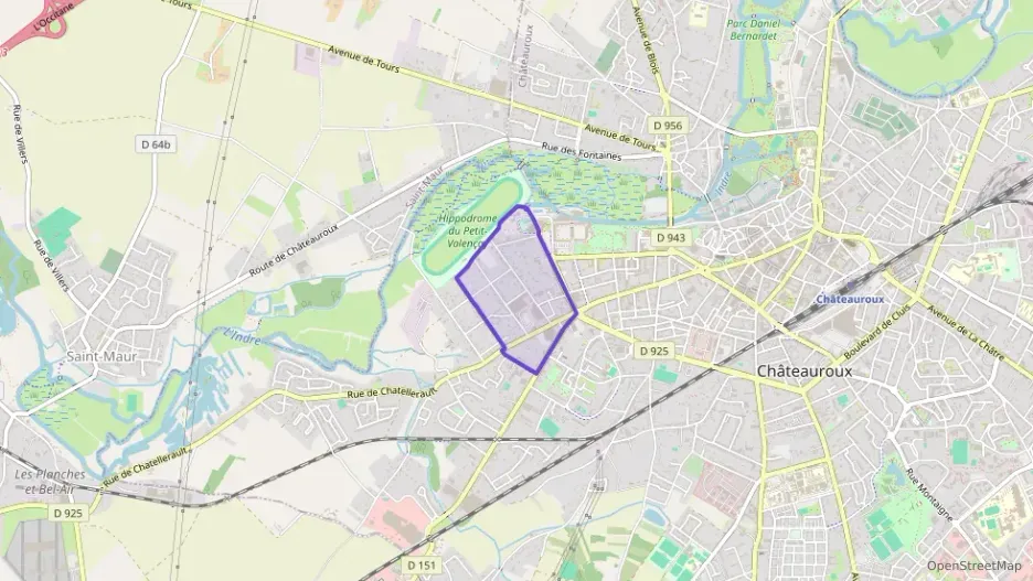 Appartement 64 m² trois pièces à vendre à Châteauroux