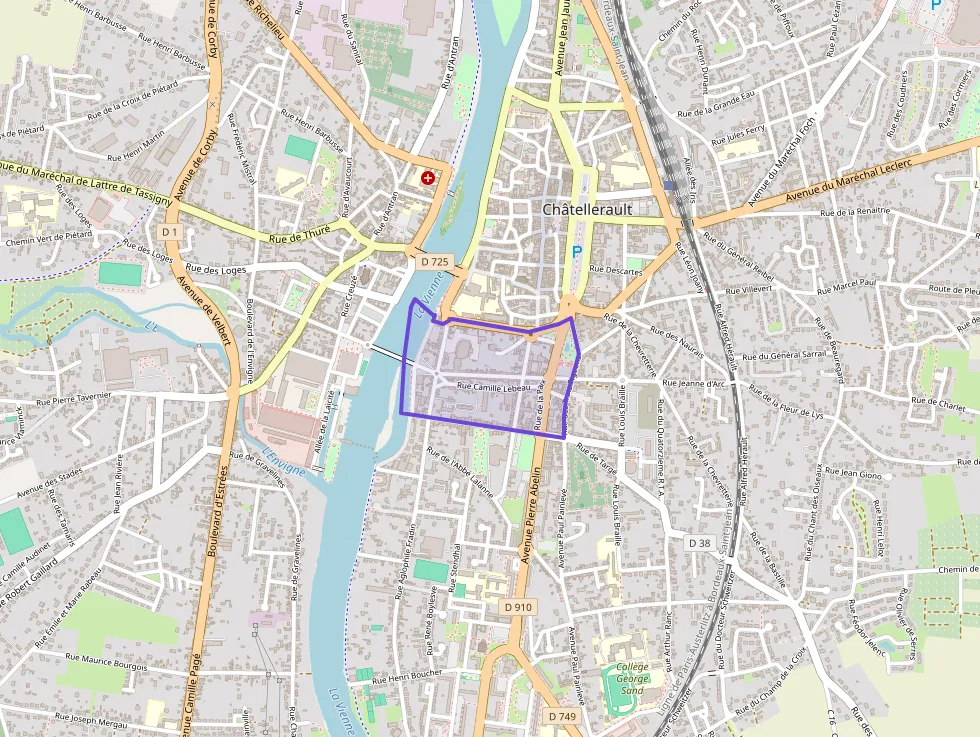 Appartement 74 m² trois pièces à vendre à Châtellerault