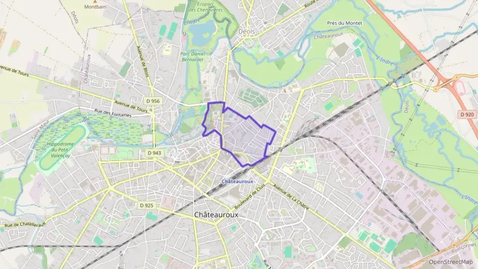 Appartement 80 m² trois pièces à vendre à Châteauroux