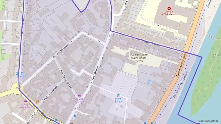 Appartement 65 m² deux pieces à vendre à Châtellerault