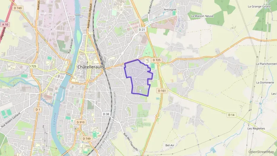 Appartement 76 m² trois pièces à vendre à Châtellerault