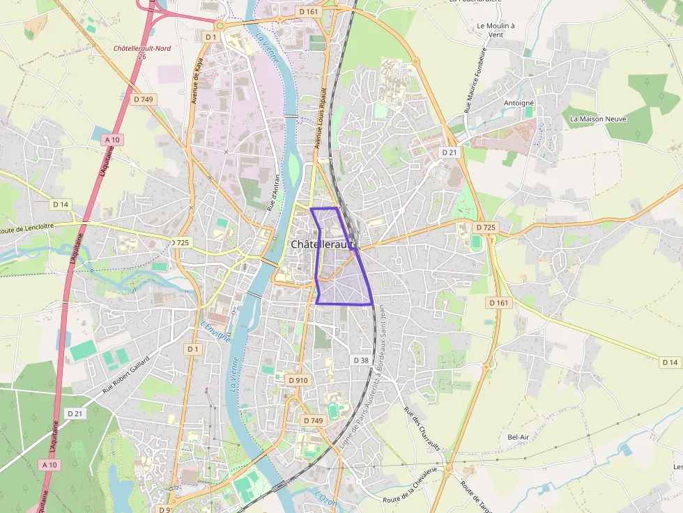 Appartement 70 m² trois pièces à vendre à Châtellerault