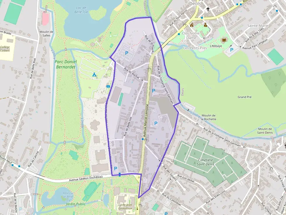 Appartement 58 m² trois pièces à vendre à Châteauroux