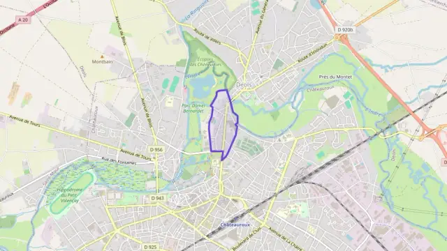 Appartement 58 m² trois pièces à vendre à Châteauroux