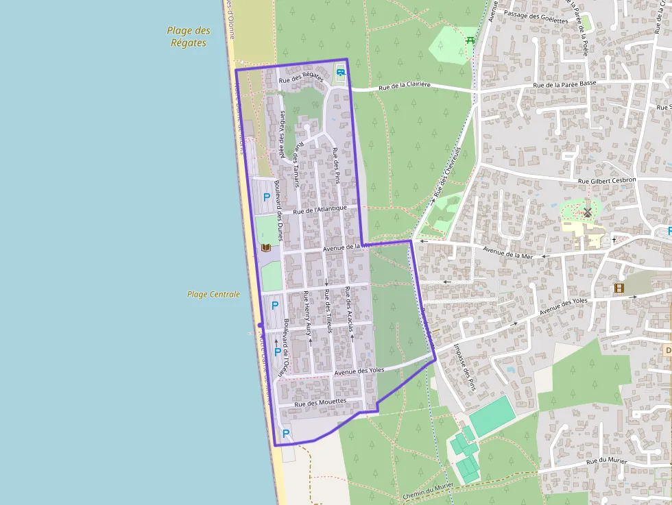 Appartement 39 m² deux pieces à vendre à Notre-Dame-de-Monts