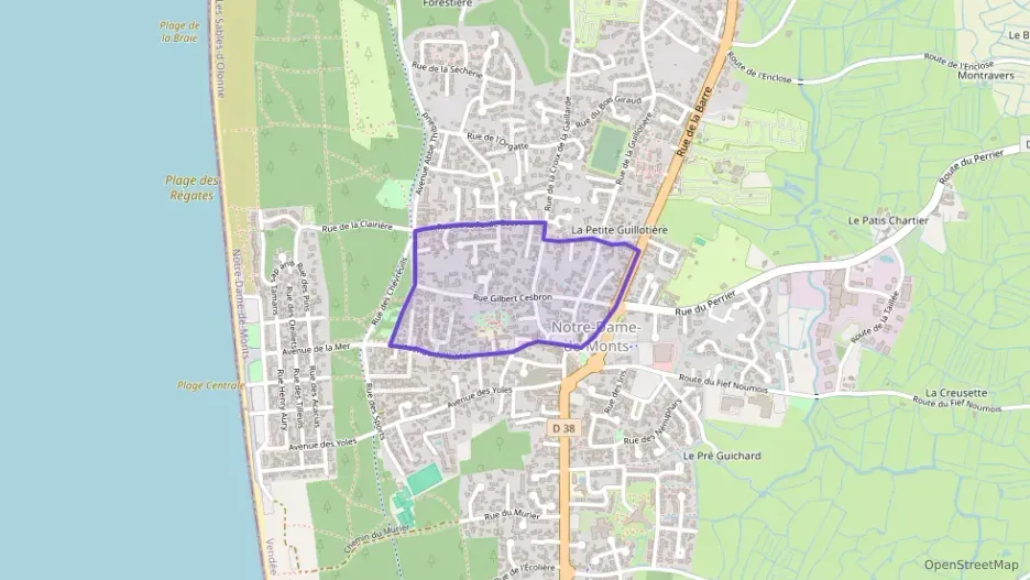 Appartement 36 m² une piece à vendre à Notre-Dame-de-Monts Appartement 36 m² une piece à vendre à Notre-Dame-de-Monts