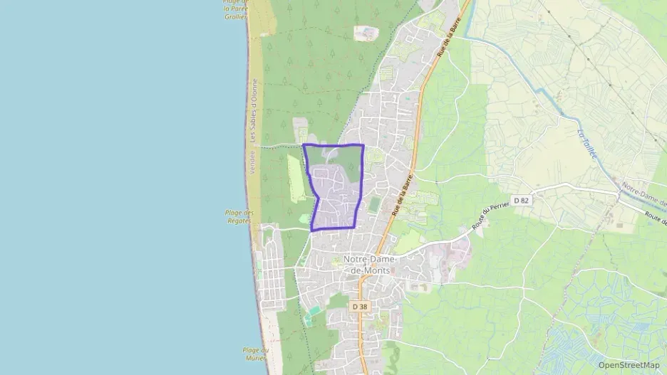 Appartement 40 m² deux pieces à vendre à Notre-Dame-de-Monts